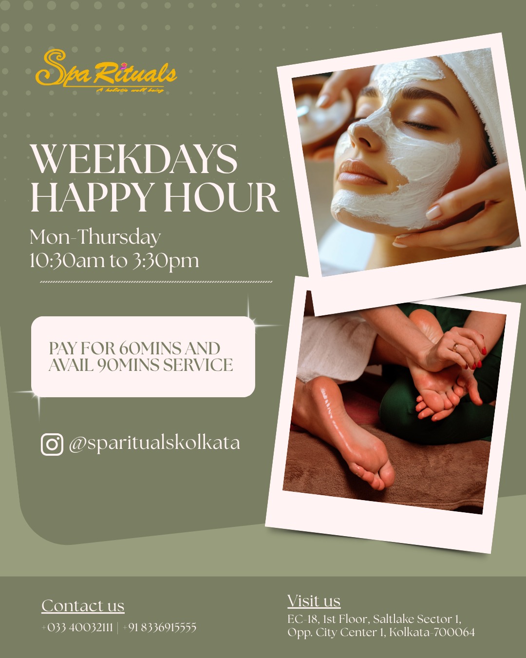 Weekdays Happy Hour Offer